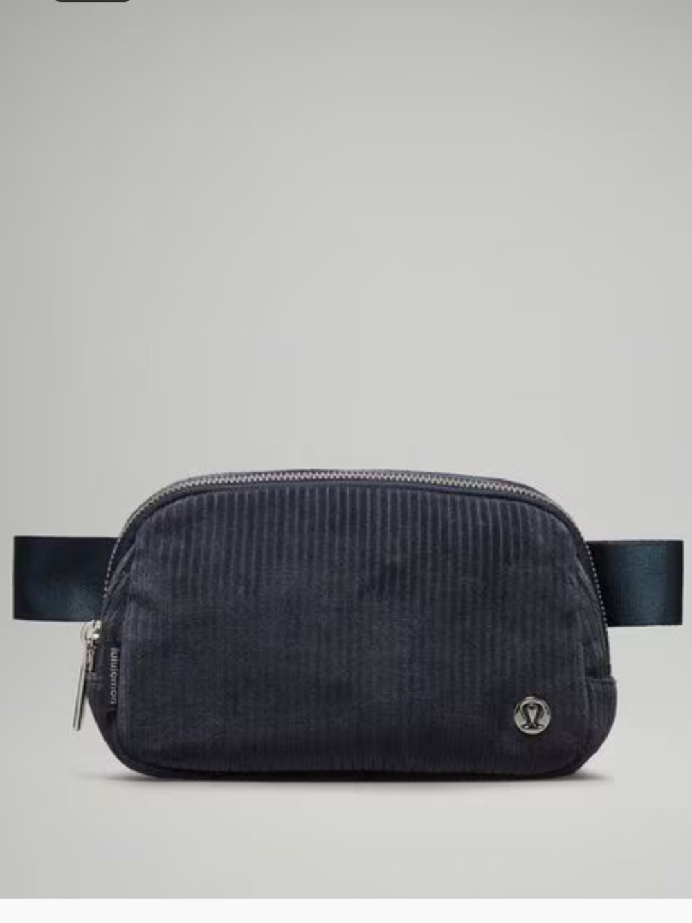 NWT Lulu Lemon Everywhere Belt Bag in Blue Corduroy